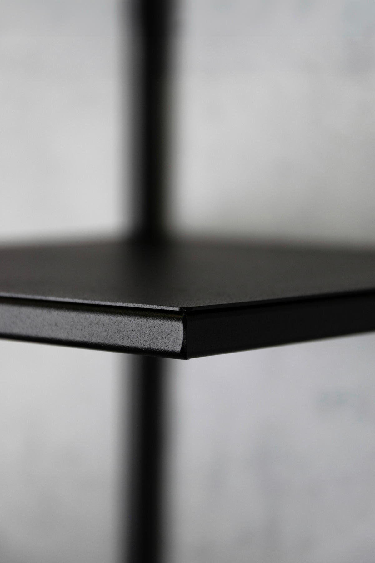 WANDREGAL  - Schwarz, Design, Metall (22/20/30cm)