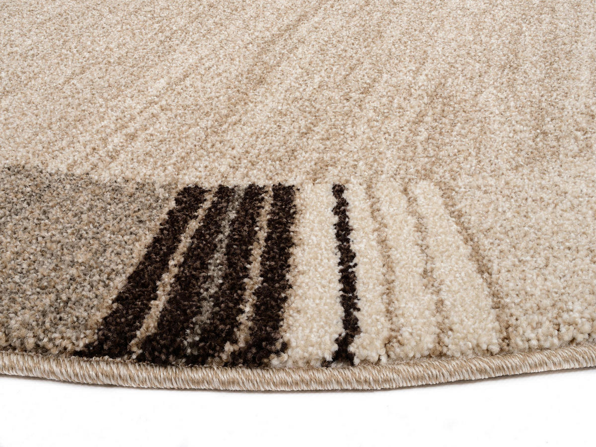 WEBTEPPICH 200 cm Palazzo Lobo Braun, Beige  - Beige/Braun, KONVENTIONELL, Textil (200cm) - Novel