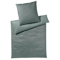 WENDEBETTWÄSCHE 2-teilig Makosatin 135/200 cm  - Smaragdgrün, Basics, Textil (135/200cm) - Joop!