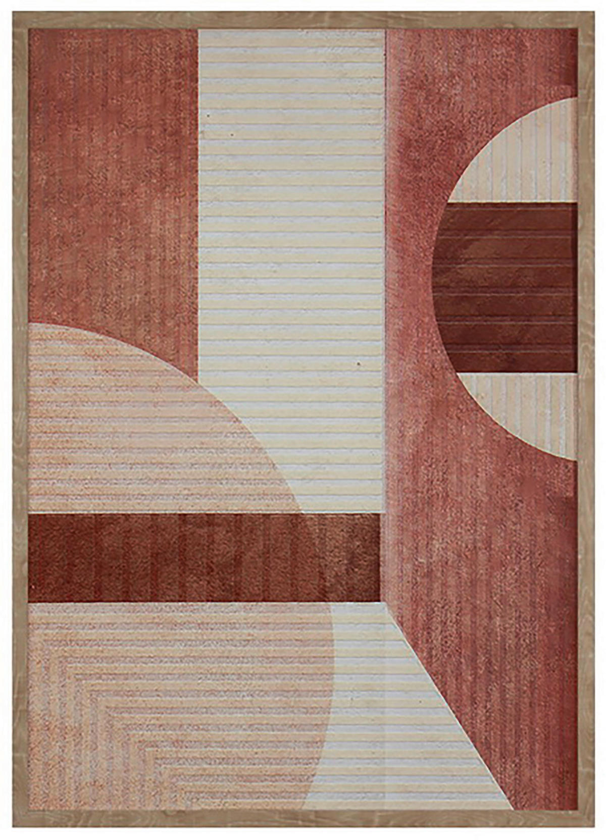 SLIKA NA PLATNU   - prirodna boja/višebojna, Trendi, tekstil/pločasti materijal (50/70cm) - Monee