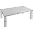 COUCHTISCH Asteiche furniert rechteckig Eichefarben - Eichefarben, Design, Holz/Kunststoff (96/60/43cm) - Venda