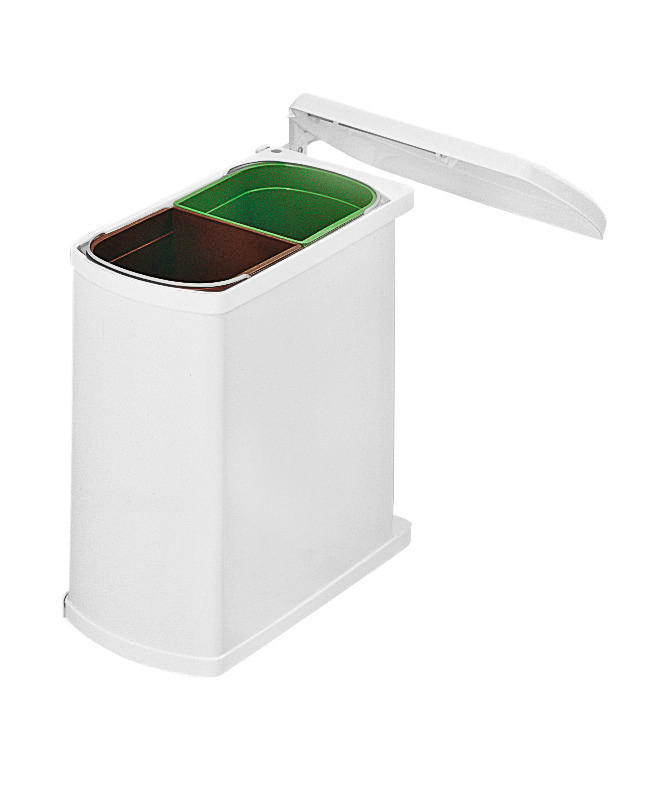 Abfalllsammler 2x8l BxHxT 38,9 X41,2x20 cm