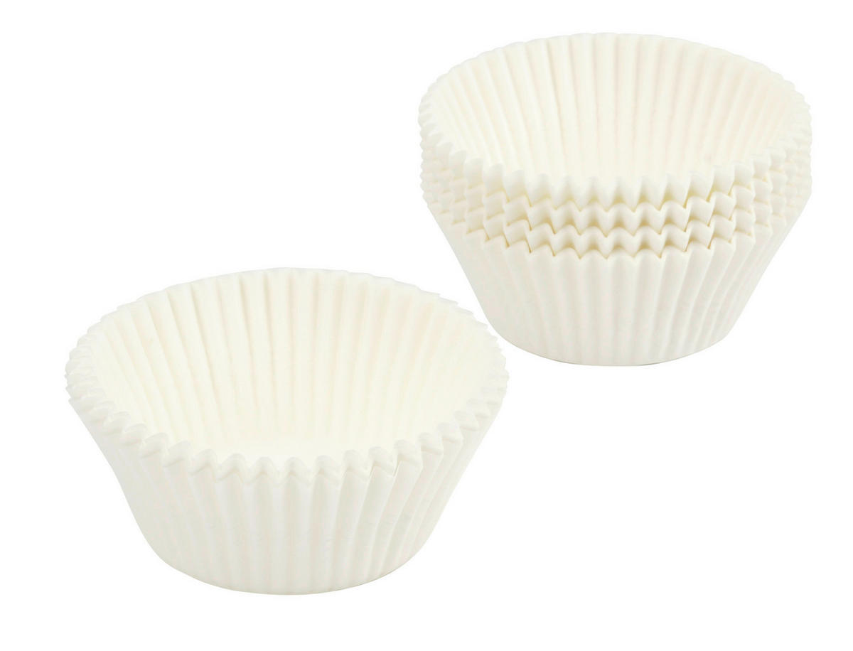 PAPIERFÖRMCHEN 6 cm  - Weiß, Basics, Papier (6cm) - Dr.Oetker