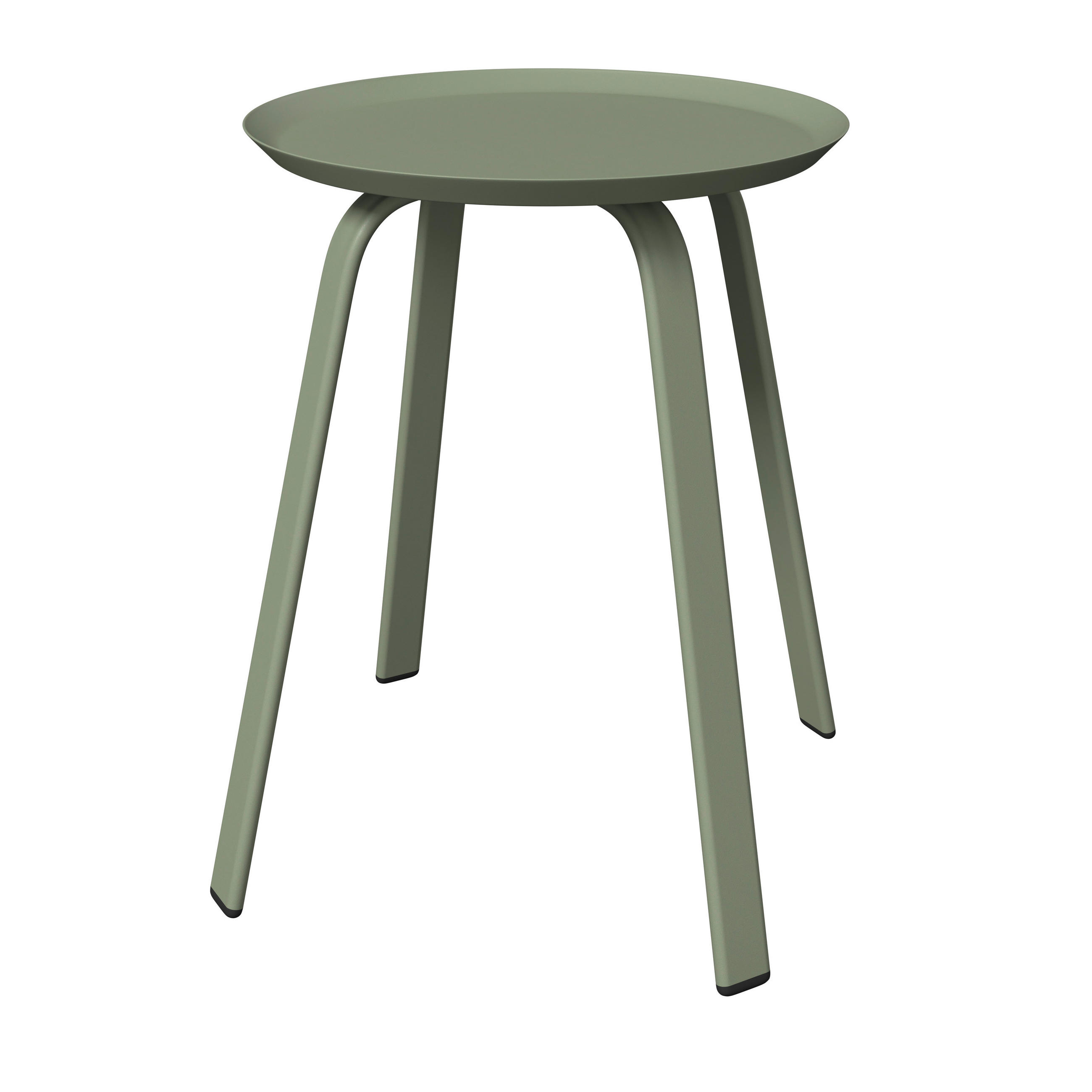 BEISTELLTISCH Grün rund  - Grün, Design, Metall (40/40/46cm) - Ambia Garden