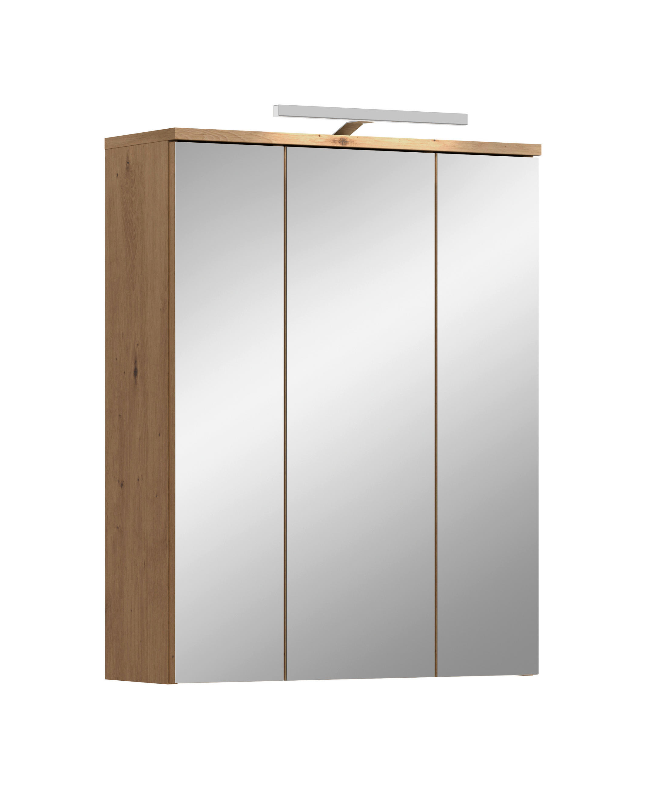 Mid.you Spiegelschrank Blake Eiche Artisan 60x77x21 cm