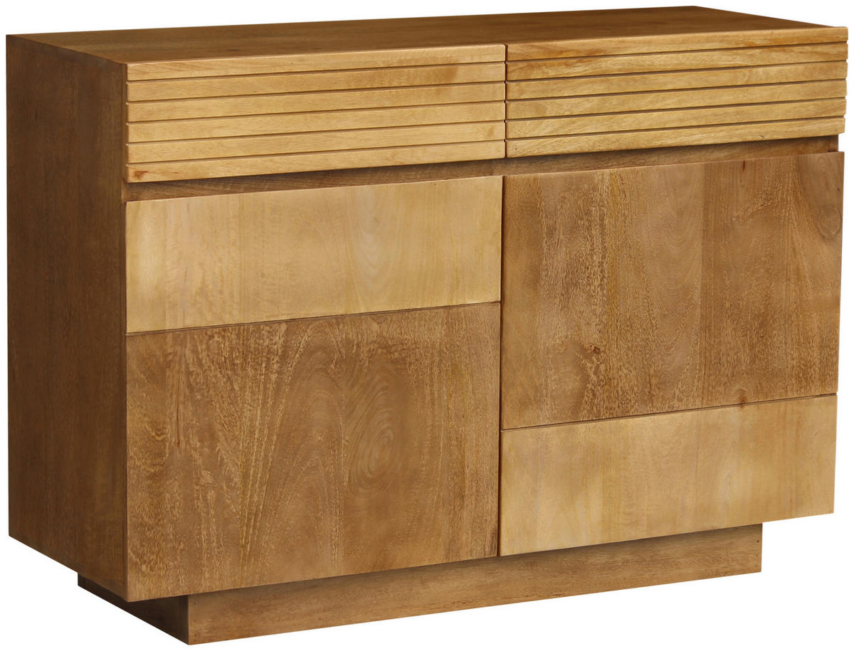 KOMMODE  in 110/77/40 cm  - Hellbraun/Naturfarben, Natur, Holz (110/77/40cm) - Livetastic