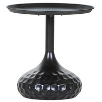 ODKLÁDACÍ STOLEK, černá - černá, Design, kov (50/51cm) - Carryhome