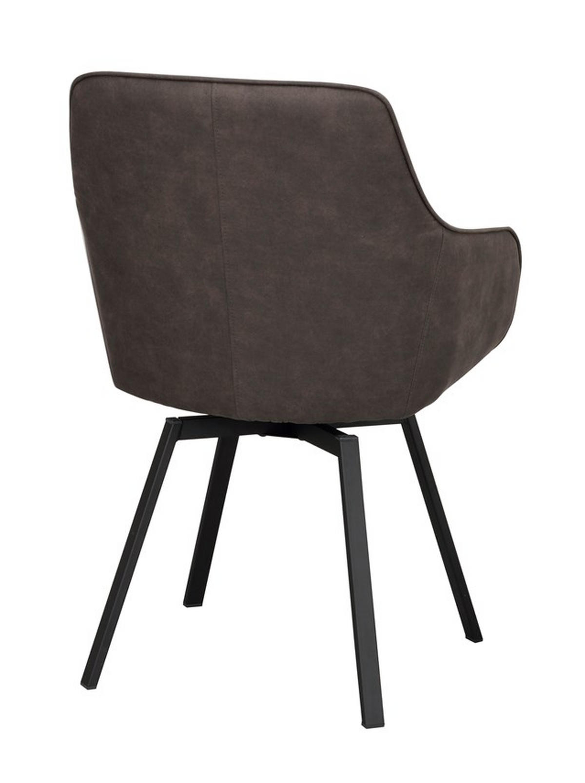 SNURRSTOL  i grå, svart  - svart/grå, Klassisk, metall/textil (58/89/59cm) - Rowico