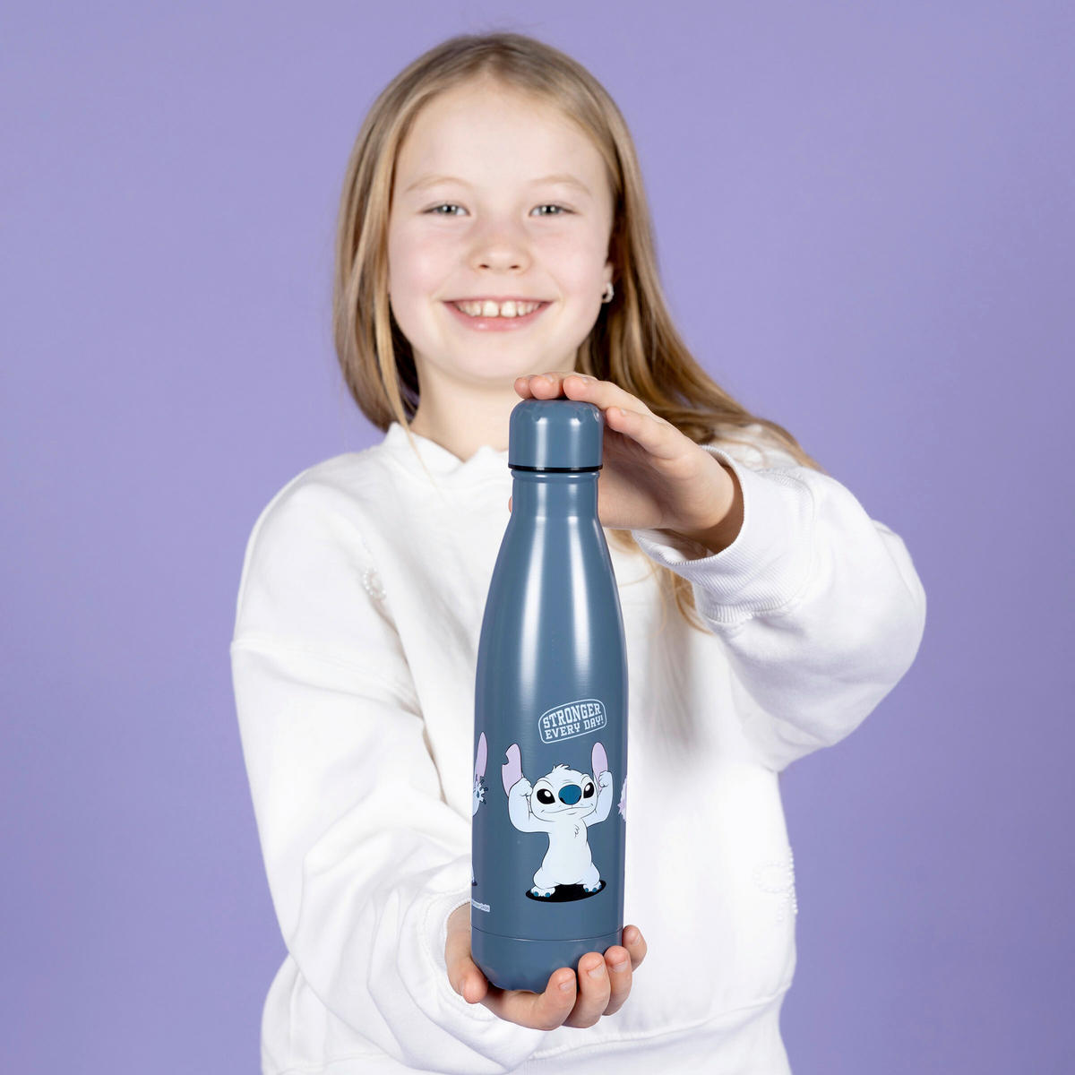 ISOLIERFLASCHE Undercover 0,5 L  - Blau/Pastellblau, Basics, Metall (7/26,5/7cm) - Disney
