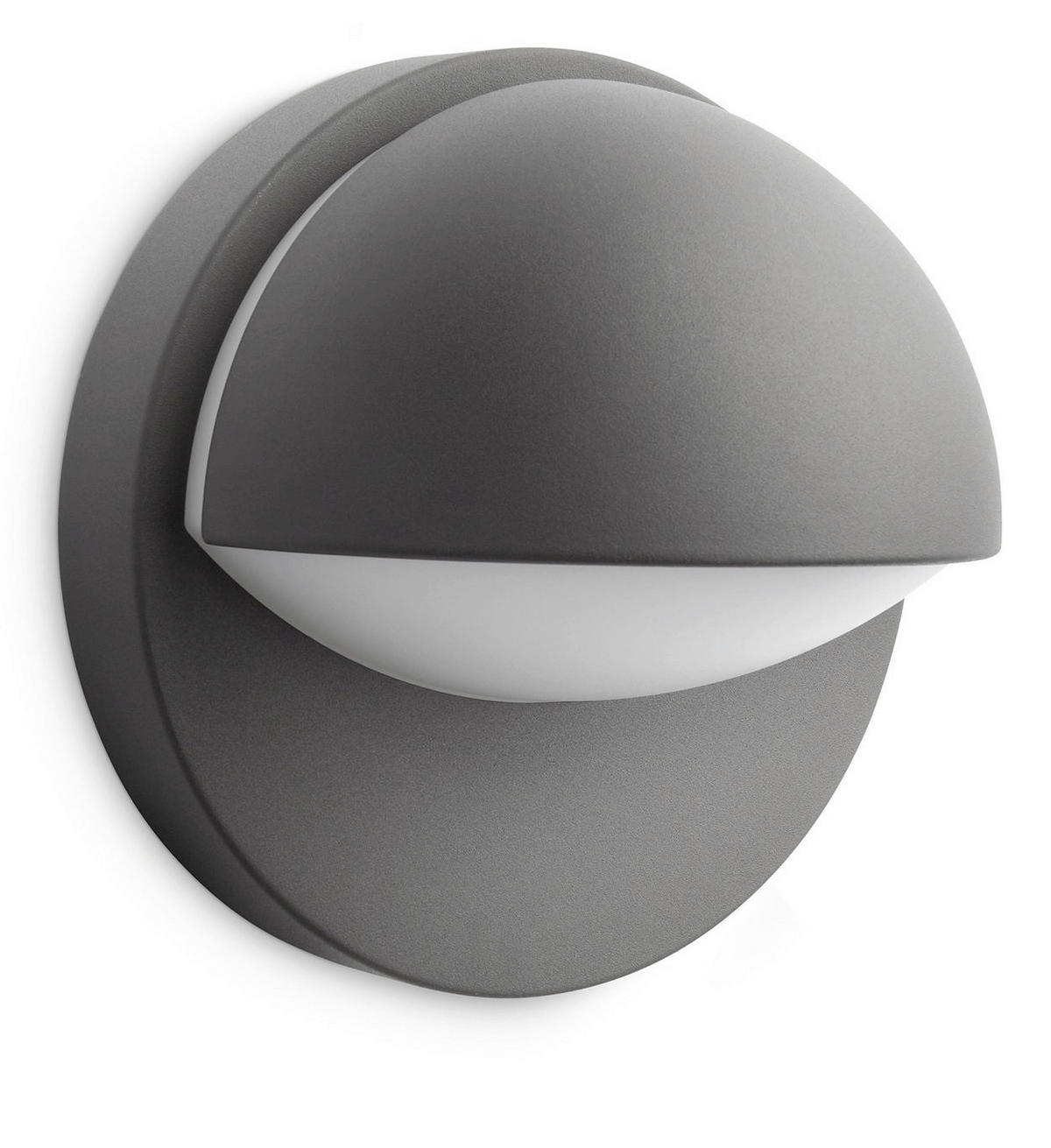 ZUNANJA STENSKA SVETILKA  JUNE       19,5/19,5/13,5 cm      - antracit, Basics, kovina (19,5/19,5/13,5cm) - Philips