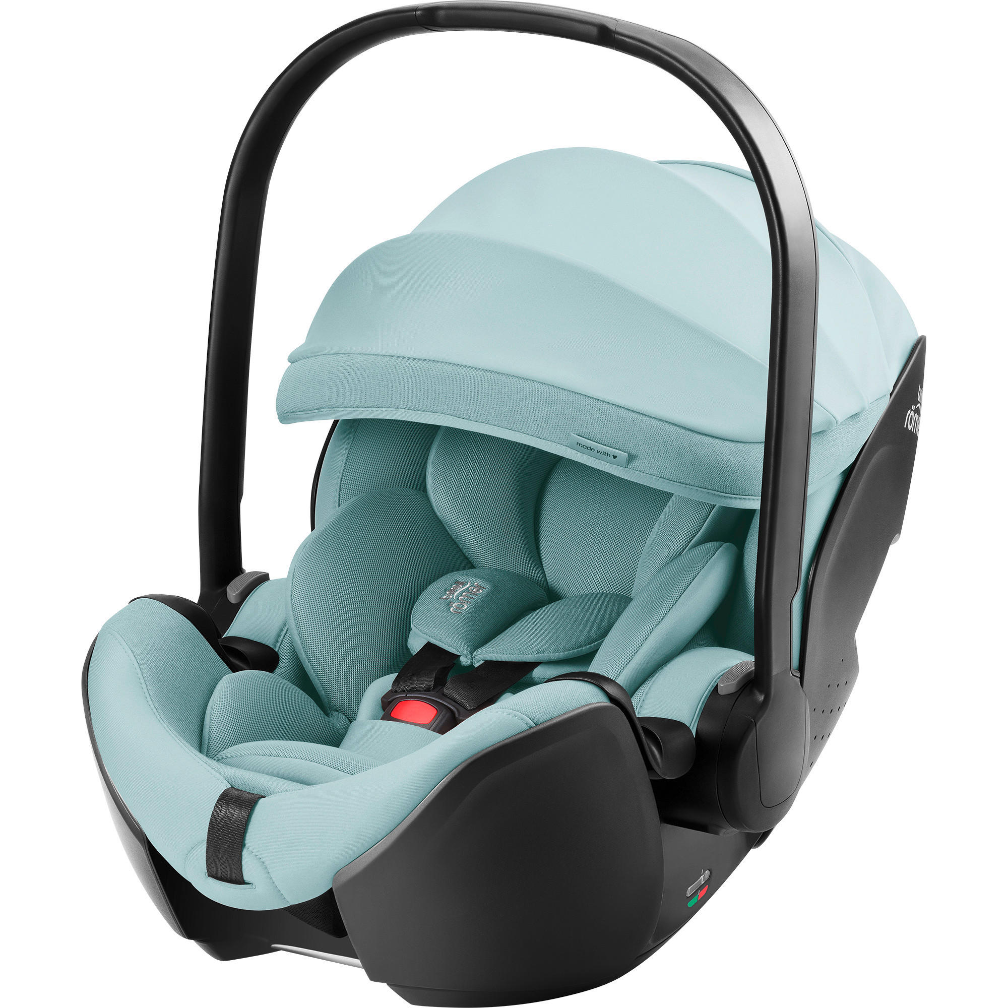 BABYSCHALE Baby-Safe Pro  - Pastellblau, Basics, Kunststoff/Textil (44/62,5/65,5cm) - Britax Römer