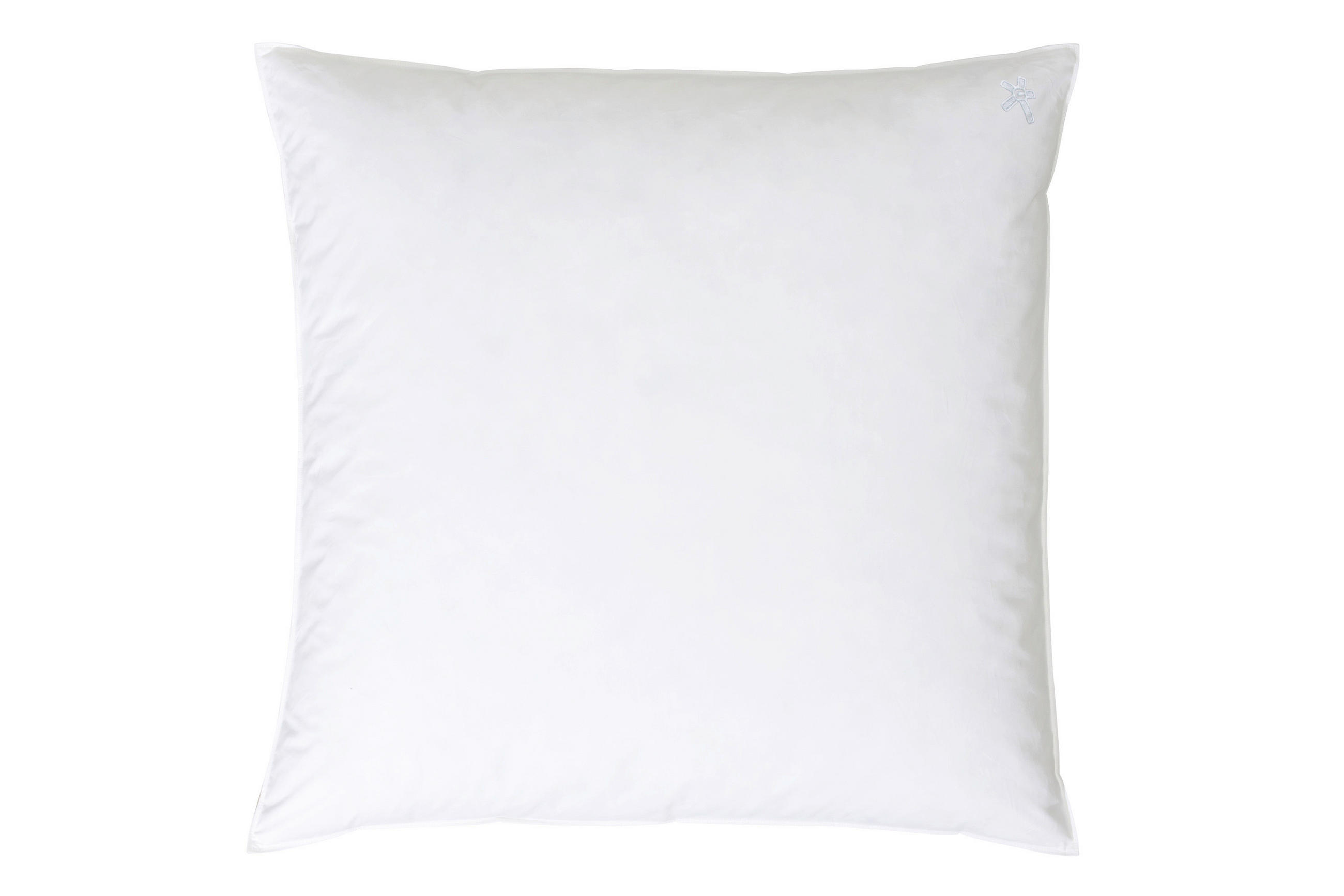 KOPFKISSEN 80/80 cm Classic Federn, Daunen  - Weiß, Basics, Textil (80/80cm) - Centa-Star