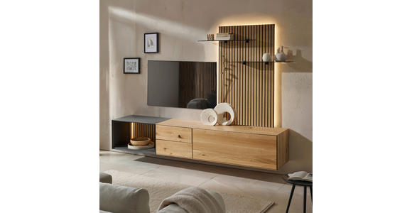 KOMMODE Eichefarben  60/44/50 cm  - Eichefarben, Design, Holz/Holzwerkstoff (60/44/50cm) - Dieter Knoll