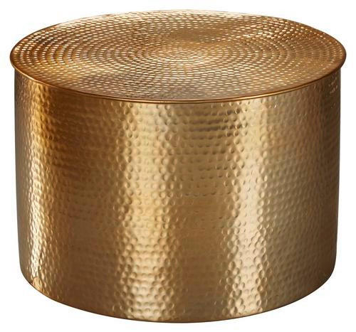 KONFERENČNÍ STOLEK, barvy zlata, kov, 61/61/40,5 cm - barvy zlata, Lifestyle, kov (61/61/40,5cm) - MID.YOU