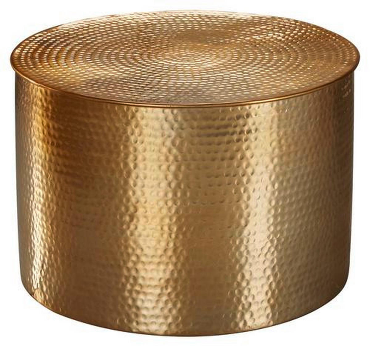 COUCHTISCH in Metall 61/61/40,5 cm  - Goldfarben, Lifestyle, Metall (61/61/40,5cm) - MID.YOU