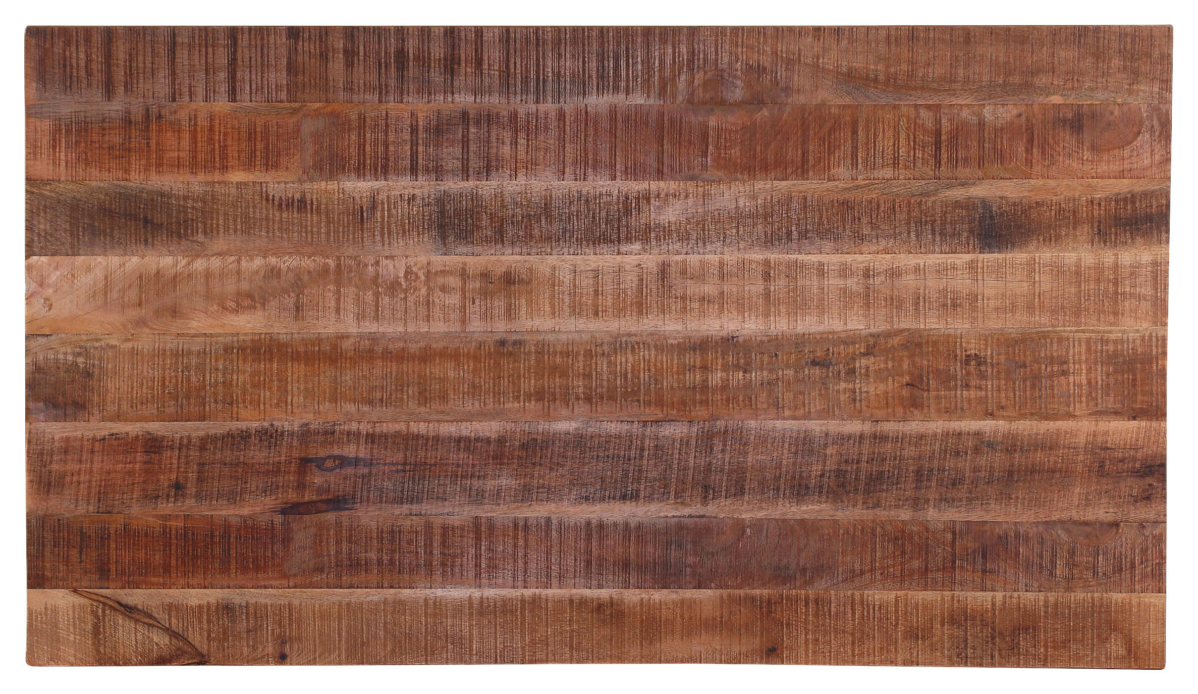 JEDÁLENSKÝ STÔL, mangové drevo, prírodné farby, 160/90/76 cm - prírodné farby/čierna, Lifestyle, kov/drevo (160/90/76cm) - Landscape