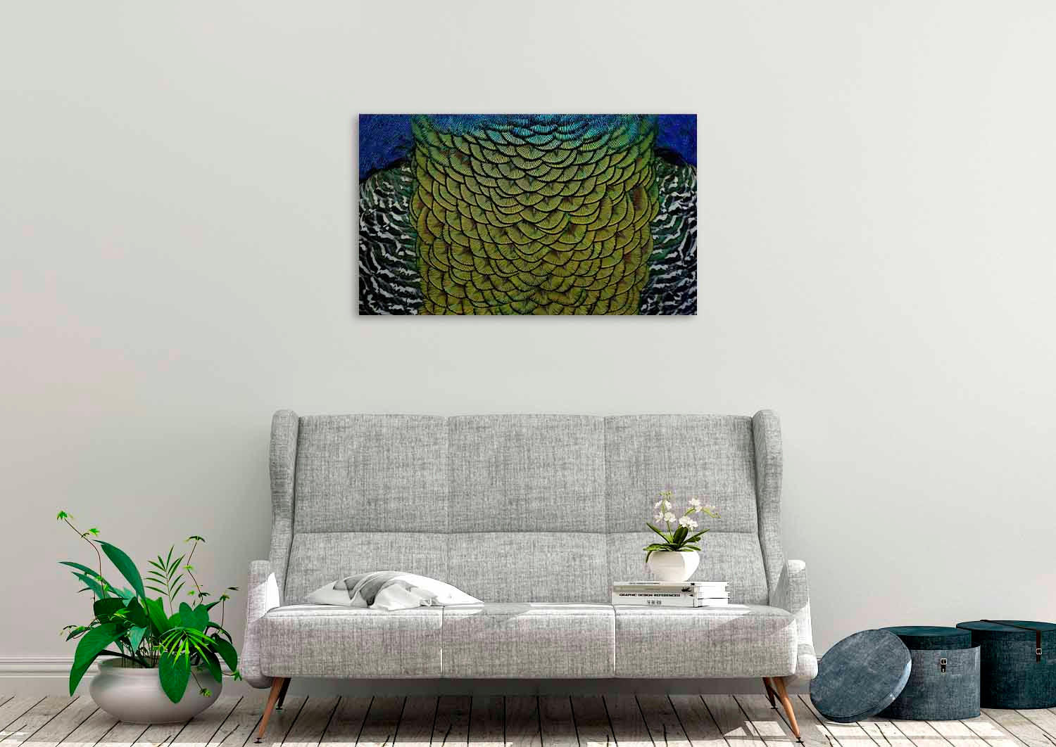 ALUMINIUMBILD 118/70 cm  - Multicolor, Design, Kunststoff/Metall (118/70cm)