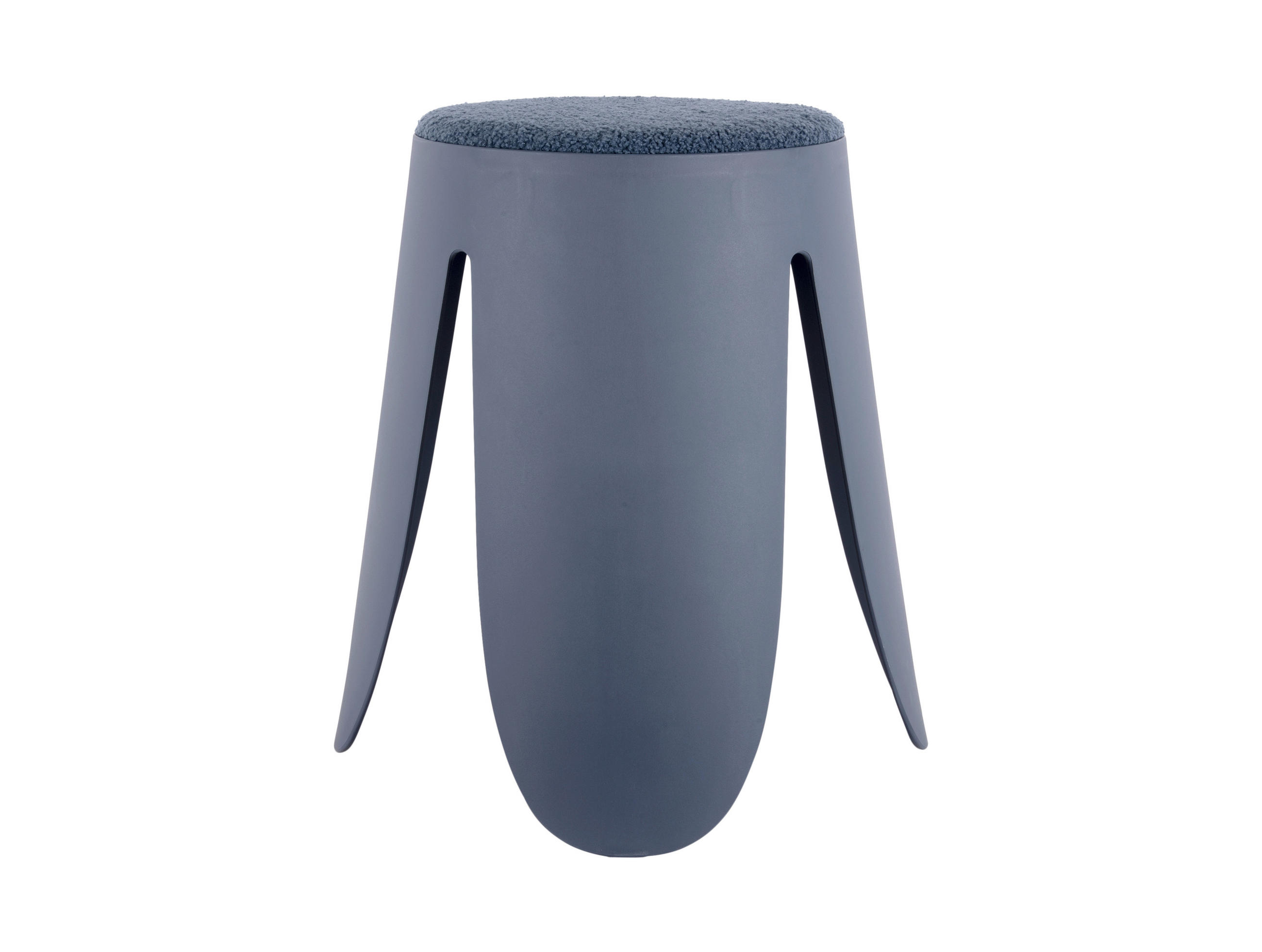HOCKER in Kunststoff Blau  - Blau, KONVENTIONELL, Kunststoff (44/46/44cm) - Present Time