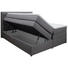 BOXSPRINGBETT 180/200 cm in Hellgrau - Wengefarben/Hellgrau, KONVENTIONELL, Holz/Textil (180/200cm) - Carryhome BOXSPRINGBETT 180/200 cm in Hellgrau - Wengefarben/Hellgrau, KONVENTIONELL, Holz/Textil (180/200cm) - Carryhome