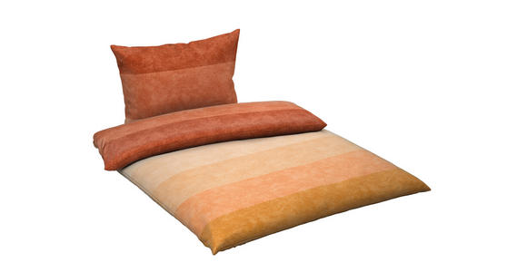 BETTWÄSCHE Satin 140/200 cm  - Naturfarben, KONVENTIONELL, Textil (140/200cm) - Novel