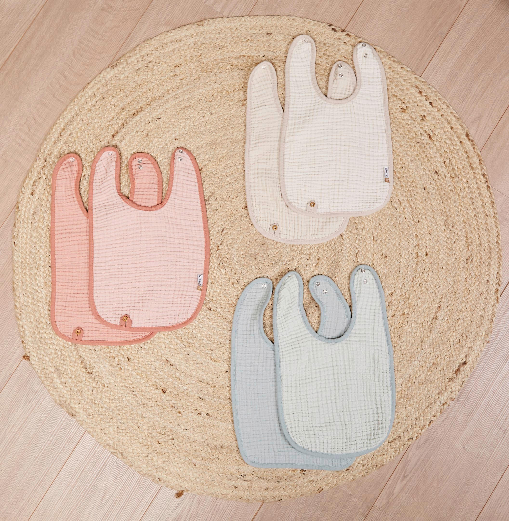 LÄTZCHEN - Altrosa/Rosa, Basics, Textil (23/39cm) - Bebe Jou