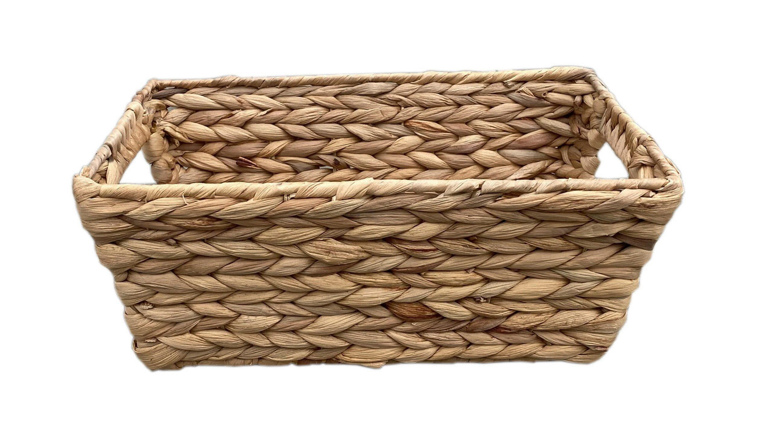 REGALKORB 32/21/13 cm  - Braun, Natur, Naturmaterialien/Metall (32/21/13cm) - Landscape