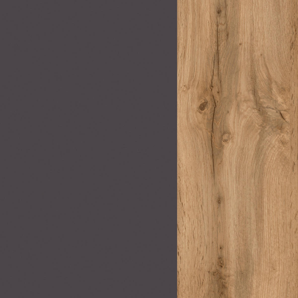 APOTHEKERSCHRANK 30/200/60 cm  in Anthrazit  - Chromfarben/Anthrazit, Modern, Holzwerkstoff/Metall (30/200/60cm) - Held