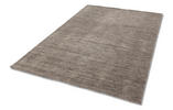 HANDWEBTEPPICH  140/200 cm  Grau, Hellgrau   - Hellgrau/Grau, Basics, Textil (140/200cm) - Linea Natura