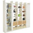 ANBAUWAND in Creme, Eichefarben - Edelstahlfarben/Eichefarben, KONVENTIONELL, Glas/Holz (257.4/250.0/35.0cm) - Invivus ANBAUWAND in Creme, Eichefarben - Edelstahlfarben/Eichefarben, KONVENTIONELL, Glas/Holz (257.4/250.0/35.0cm) - Invivus