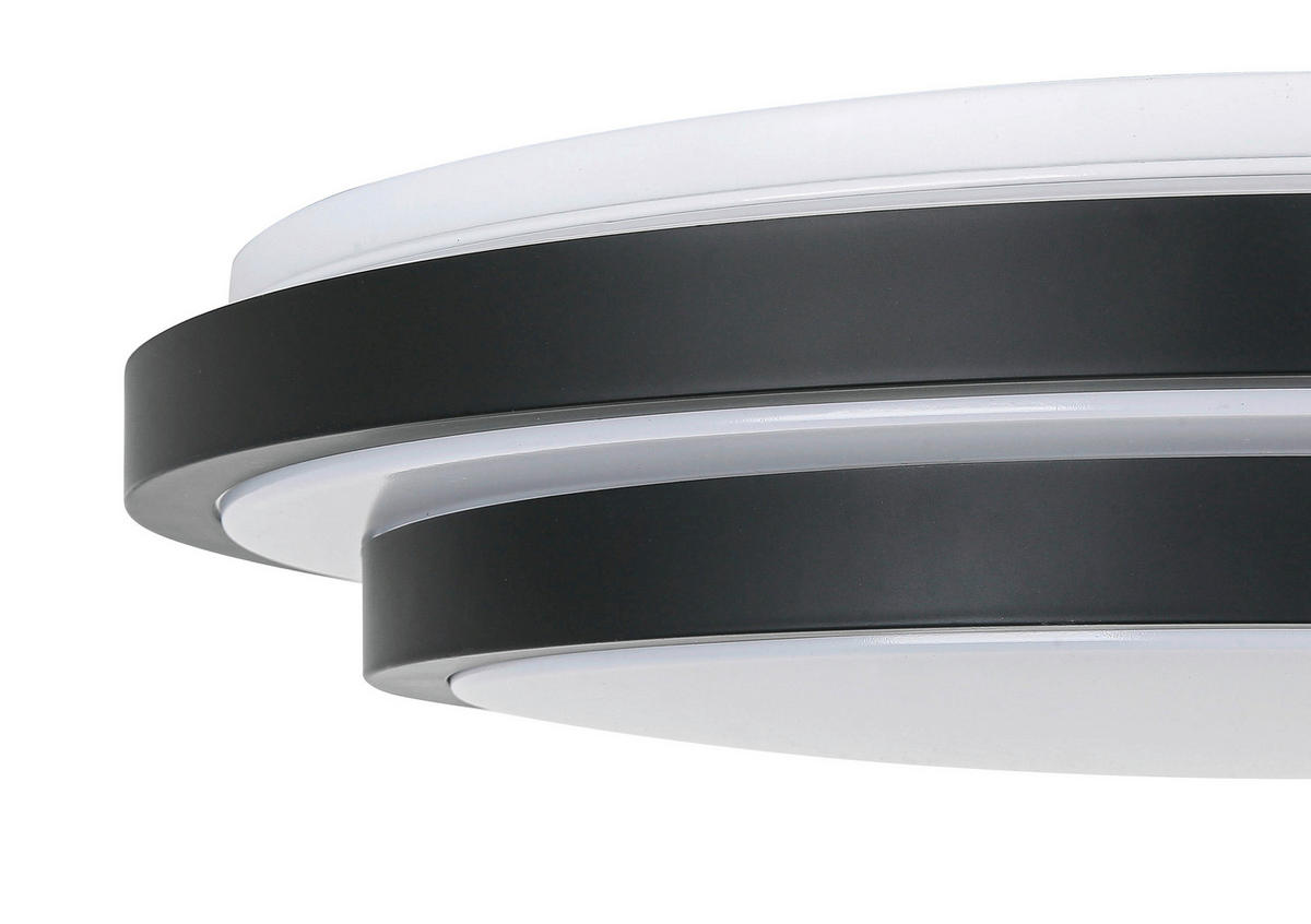 SVJETILJKA STROPNA  - bijela/crna, Basics, metal/plastika (49/10,5cm) - Boxxx