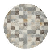 WEBTEPPICH 160/160 cm Grau  - Grau, Design, Textil (160/160cm) - Novel