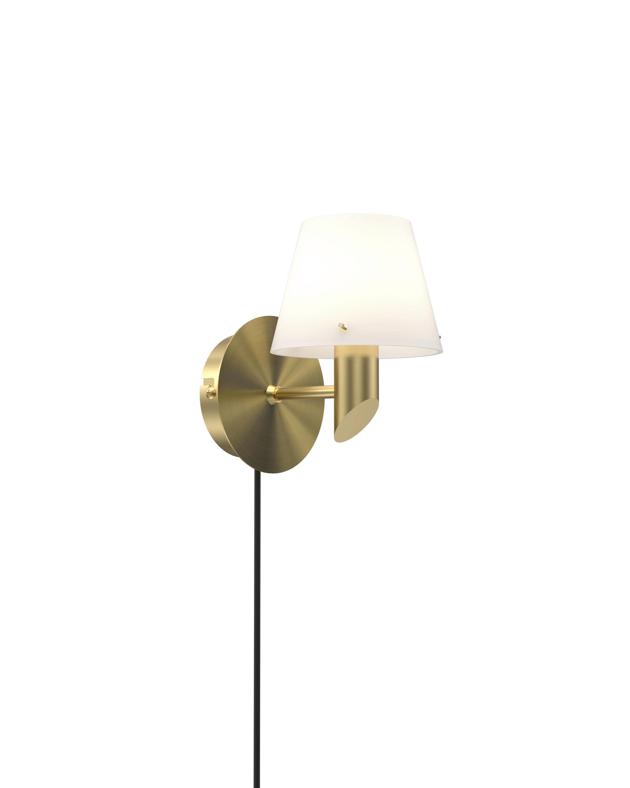 WANDLEUCHTE Gil 14,6/10,4/16.8 cm  - Messingfarben, Basics, Glas/Metall (14,6/10,4/16.8cm) - Belid