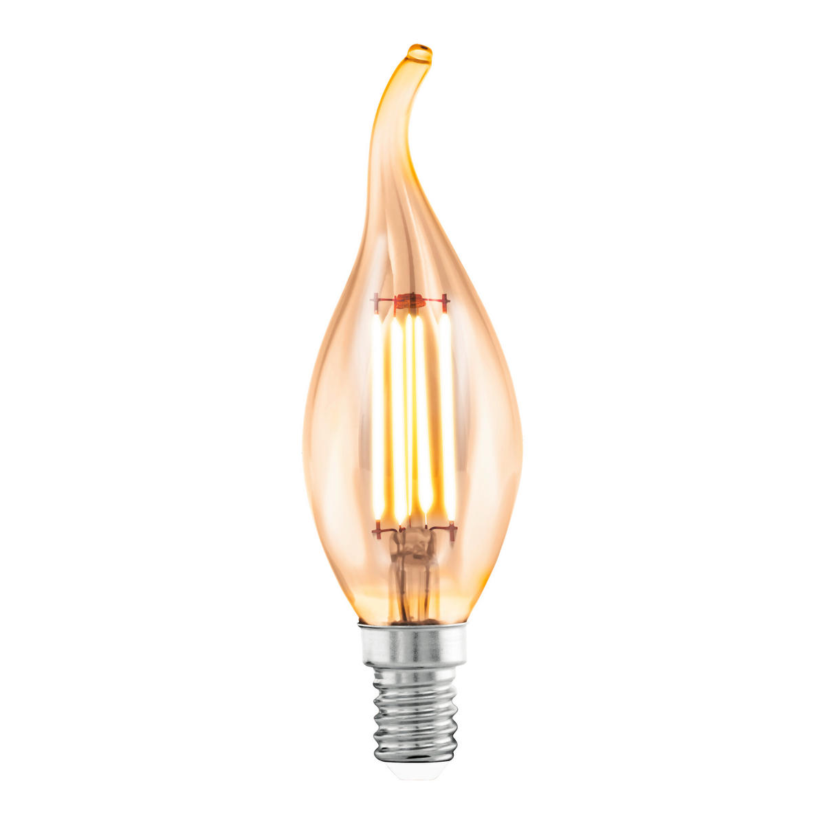 BEC LED - culoare chihlimbar, Basics, sticlă (3,5/12,1cm) - Homeware