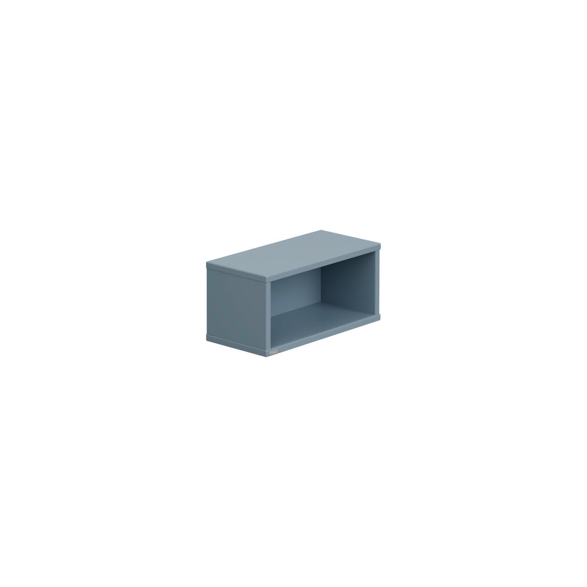 WANDREGAL 40/18,5/18,7 cm  - Blau, Design, Holzwerkstoff (40/18,5/18,7cm) - Paidi