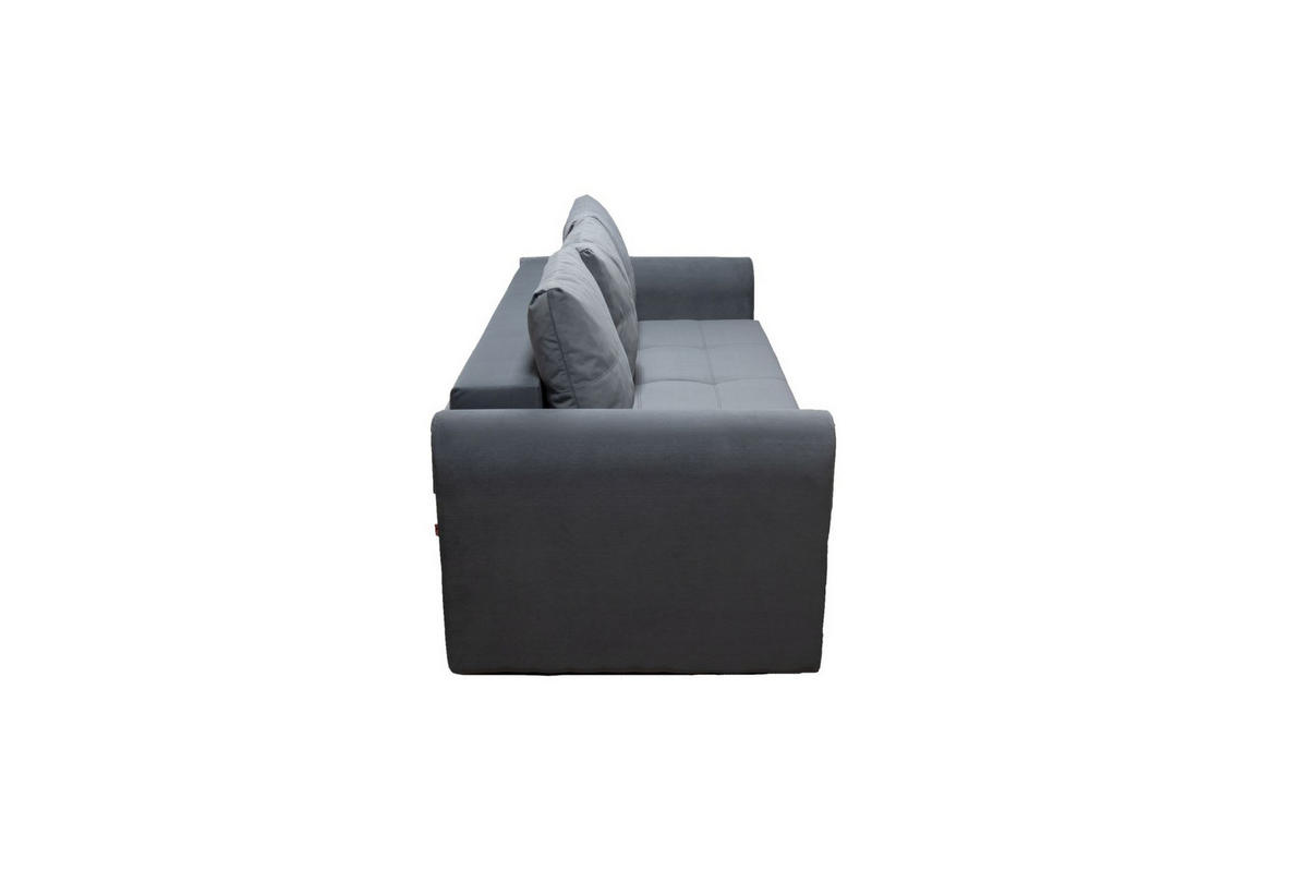 CANAPEA EXTENSIBILA textil gri  - gri, Basics, textil (236/65/100cm) - Carryhome