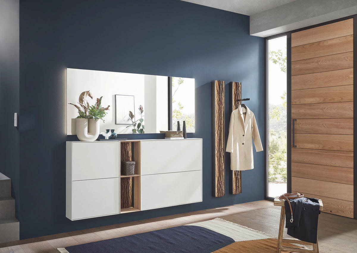 SPIEGEL 186/77,5/2 cm    in rechteckig  - Klar, Design, Glas (186/77,5/2cm) - Johann Jakob