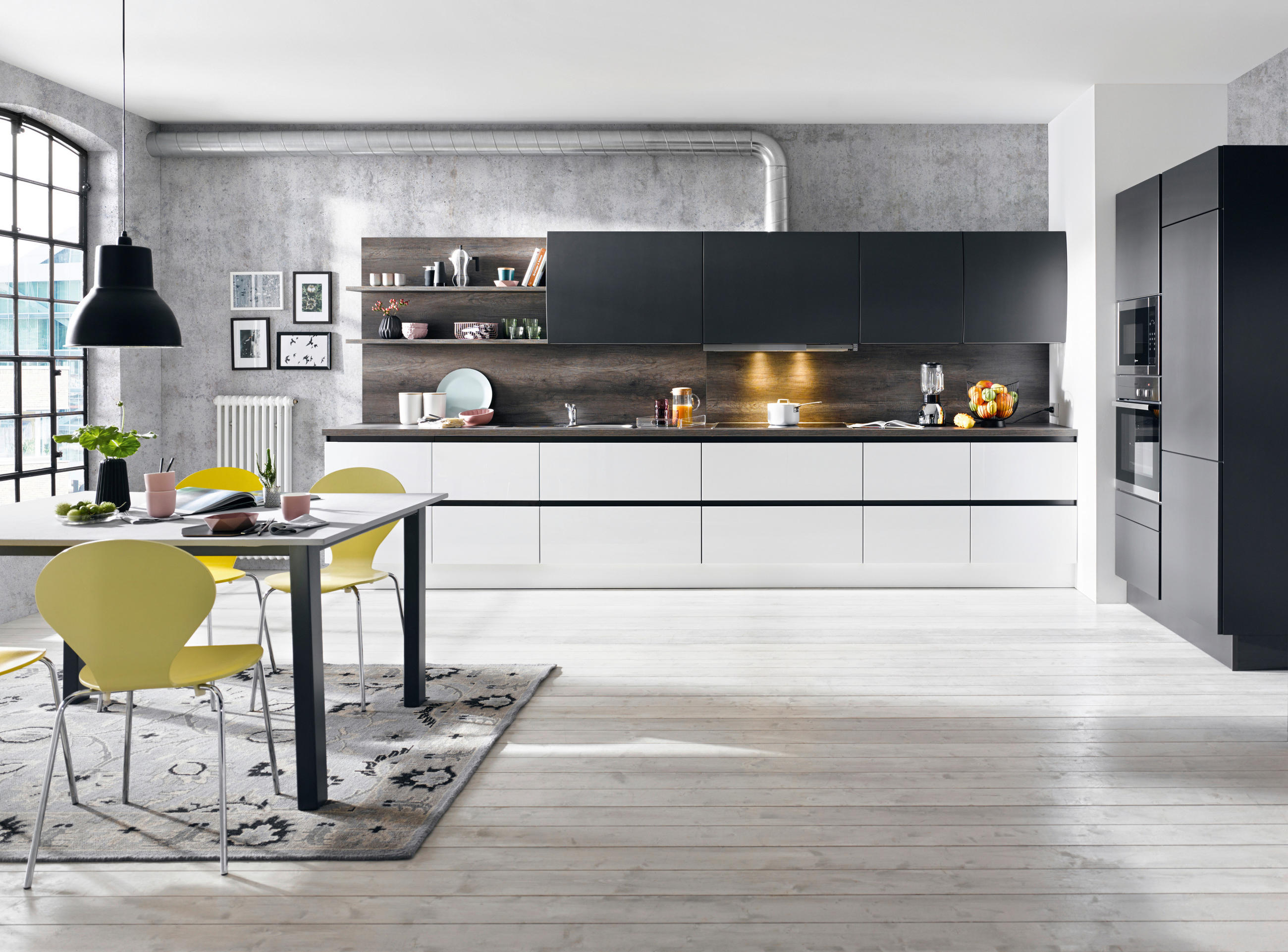 EINBAUKÜCHE GABI  - Design, Holzwerkstoff - Novel