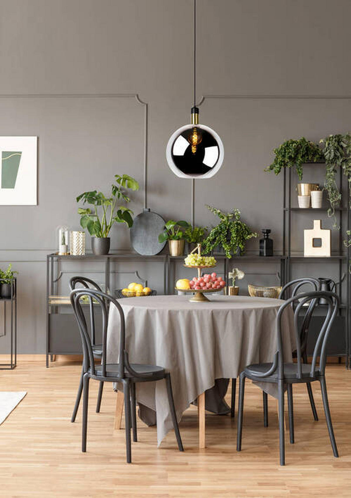 HÄNGELEUCHTE 40/170 cm  - Hellgrau, Design, Glas (40/170cm) - Lucide