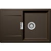 SPÜLE MONO D-100-A / MOND100ABRO  - Bronzefarben, Basics, Stein (76,5/51cm) - Schock