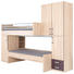 JUGENDZIMMER - Apfelbaumfarben/Aubergine, KONVENTIONELL, Holzwerkstoff (356/235/132cm) - PRENNEIS