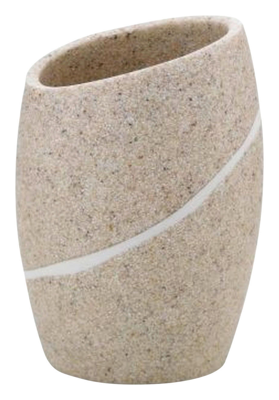 Kela Zahnputzbecher Talus Beige 11 cm