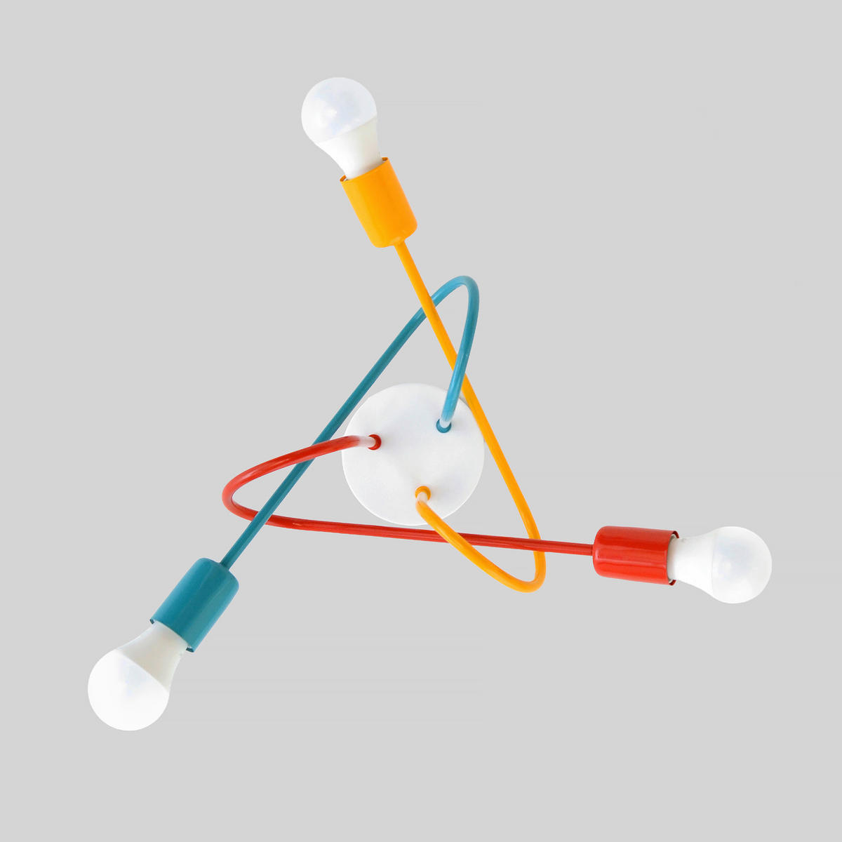 KINDERDECKENLEUCHTE 45/45/30 cm   - Multicolor, LIFESTYLE, Metall (45/45/30cm)