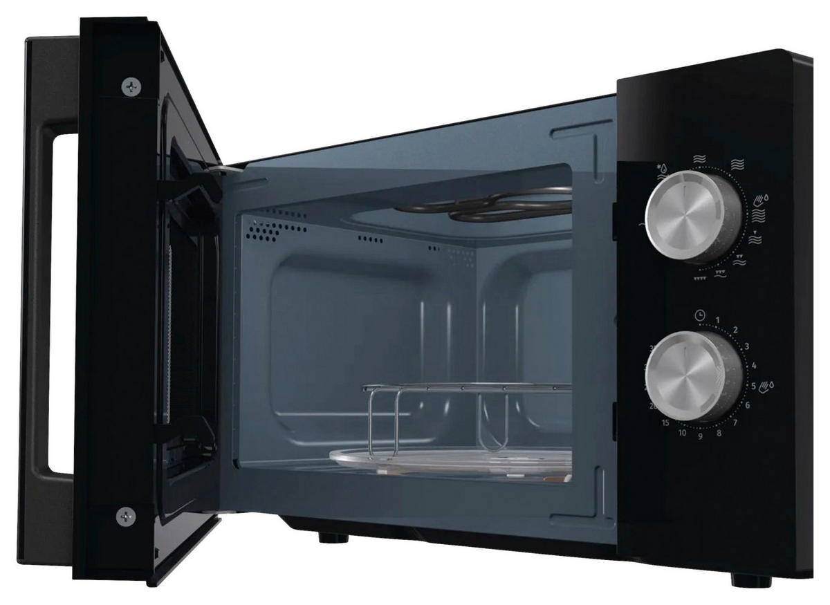 MIKROWELLE MO20E2BH  - Schwarz, Basics, Glas/Kunststoff (45,5/26,1/35,3cm) - Gorenje