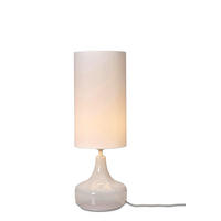 BORDSLAMPA 25/75 cm   - vit, Trend, textil (25/75cm) - It's about Romi