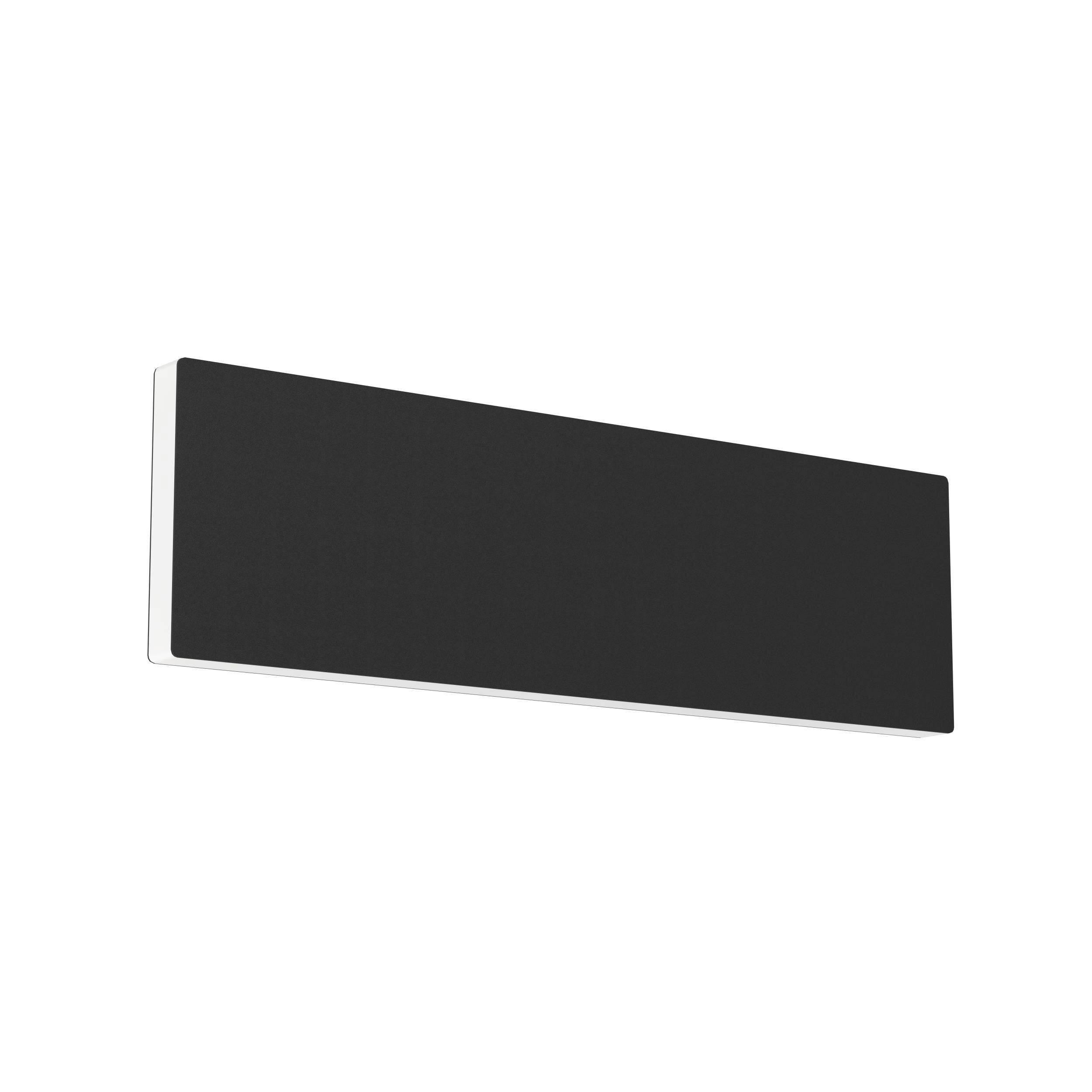 WANDLEUCHTE 27/8/5 cm   - Schwarz/Weiß, KONVENTIONELL, Kunststoff/Metall (27/8/5cm) - Eglo
