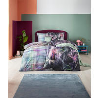 BETTWÄSCHE Natürlich Estella Makosatin 155/220 cm  - Salbeigrün, Design, Textil (155/220cm) - Estella
