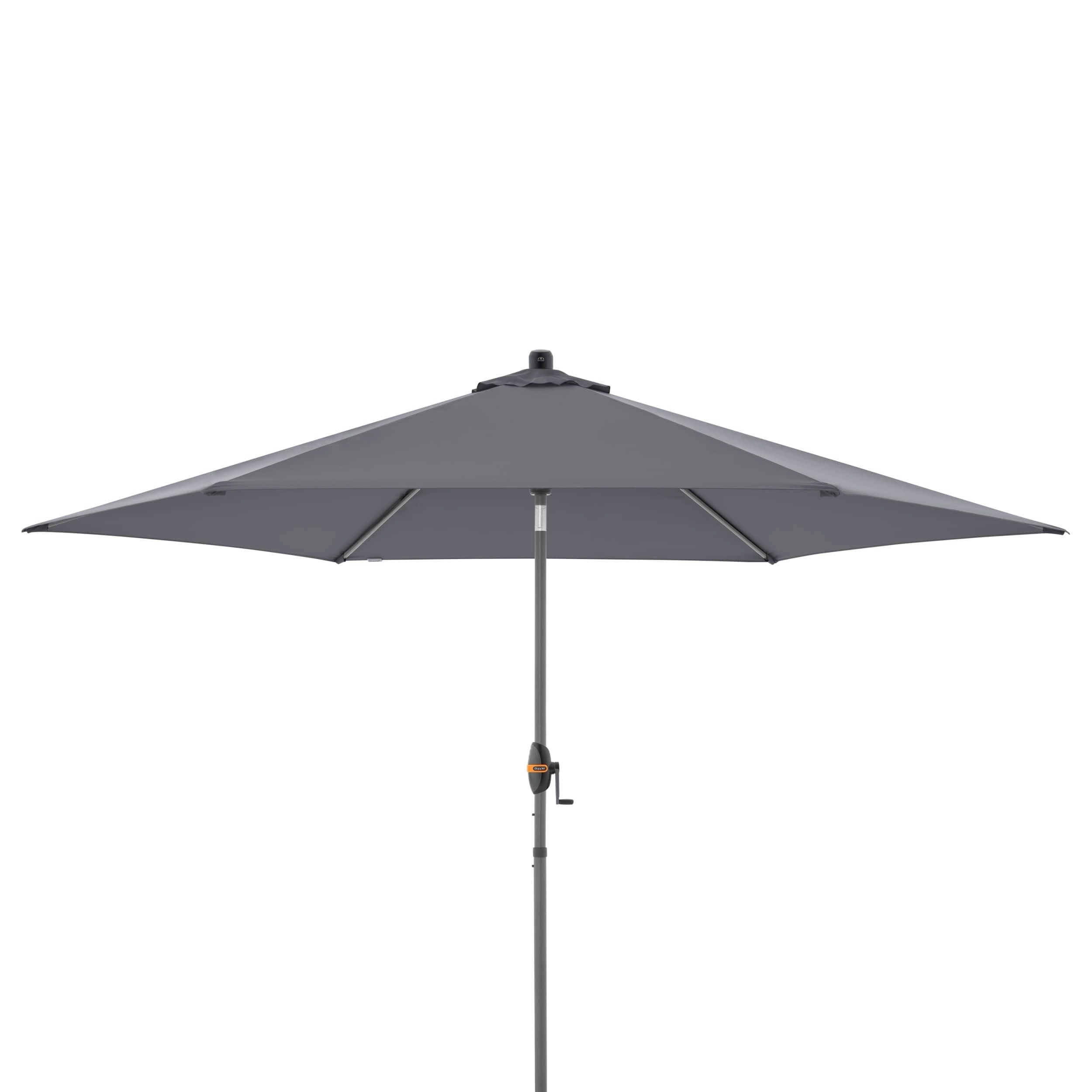 SONNENSCHIRM  305/305 cm  - Anthrazit, Basics, Textil/Metall (305/305cm) - Doppler