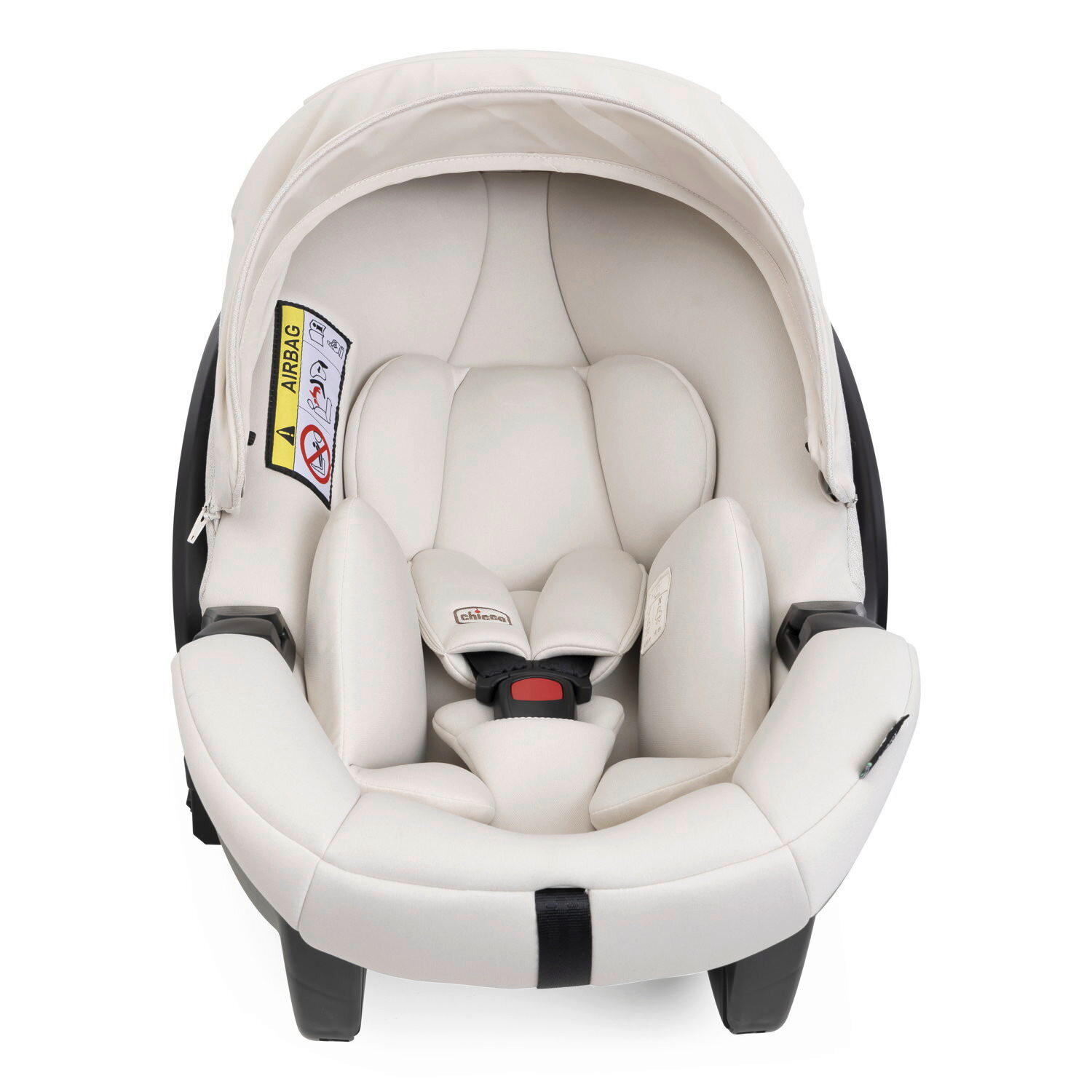 KINDERAUTOSITZ Amber Glow   - Creme/Schwarz, Basics, Textil (63/36/57/37cm) - Chicco