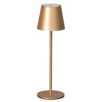 AKKU-TISCHLEUCHTE Viletto 11/36,5 cm   - Cappuccino, KONVENTIONELL, Metall (11/36,5cm)