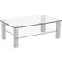 COUCHTISCH in Holz, Glas 120/70/42,5 cm - Eichefarben, KONVENTIONELL, Glas/Holz (120/70/42,5cm) COUCHTISCH in Holz, Glas 120/70/42,5 cm - Eichefarben, KONVENTIONELL, Glas/Holz (120/70/42,5cm)